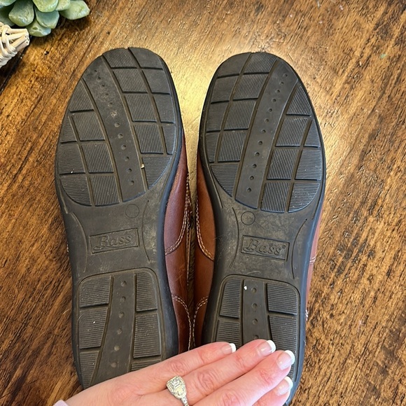 Bass | Hank Leather Slip-on Driving Loafers, 9.5D - Picture 6 of 6